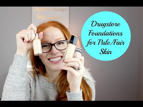 best drugstore foundation for fair skin