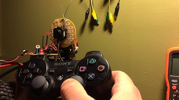 Servo Control Using PS3 Controller Wireless via BlueTooth
