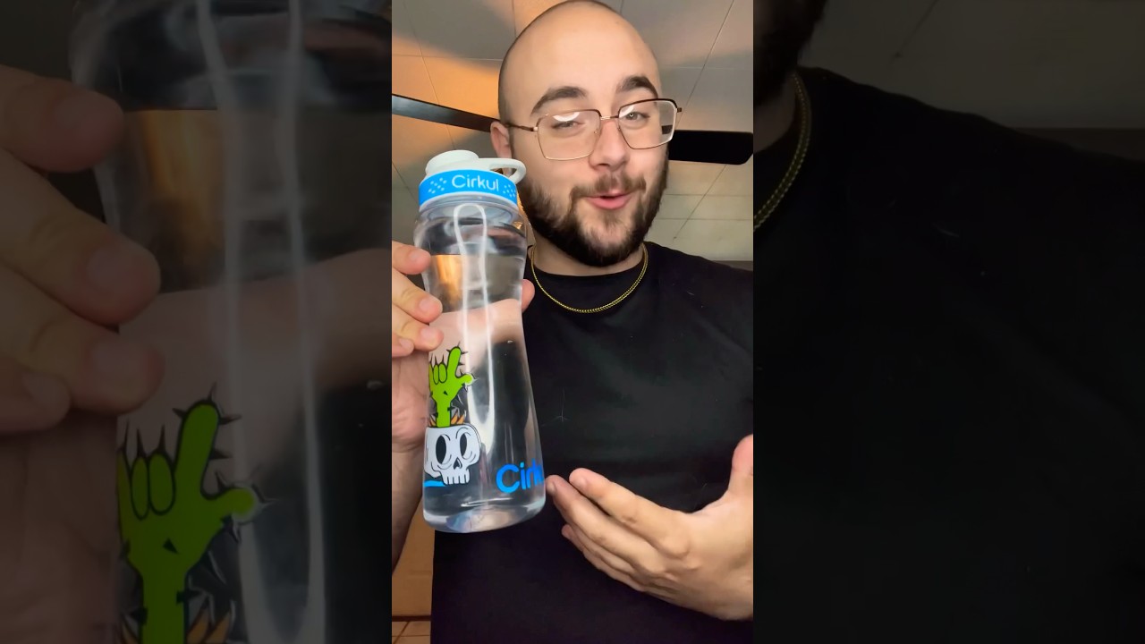kids trying cirkul water bottle for the first time｜TikTok Search