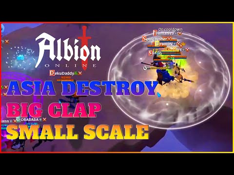 Albion Online Asia Big Clap  |  Small Scale PvP | T4.2  Mace