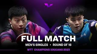 FULL MATCH | LIN Yun-Ju vs MA Long | MS R16 | #WTTXinxiang 2023