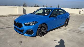 Tour the 2023 M235i Gran Coupe in Misano Blue | 4K