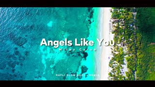 Video voorbeeld van "DJ SANTAI !! Miley Cyrus - Angels Like You | RAFLI SLOW BEAT ( SLOW REMIX )"