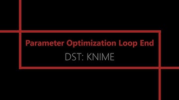 Parameter Optimization Loop End [KNIME Analytics Platform]