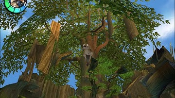 Ice Age 2: The Meltdown - Out of bounds in Forest 3 (more detailed video) [60 FPS mode]