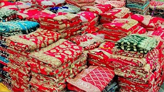 साड़ी 135  से शुरू ! सूरत की सस्ती साडिया Saree Wholesale Market Surat! Bridal party wear Urbanhill