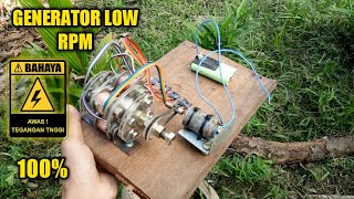 Membuat generator Aksial Low Rpm