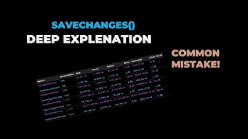 How SaveChanges works and 1 common mistake EF Core (Enity Framework Core .NET 8)