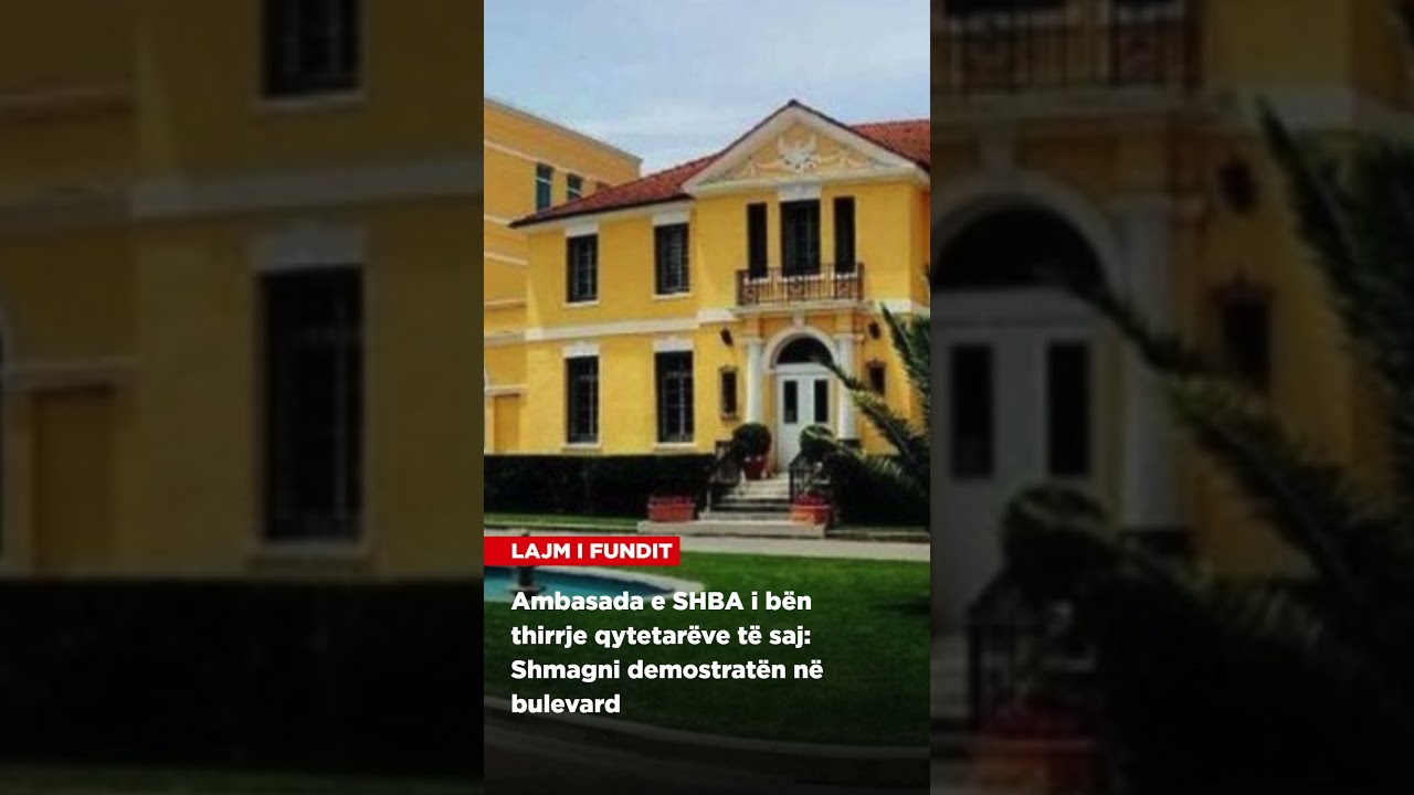 Ambasada e SHBA i bën thirrje qytetarëve të saj: Shmagni demostratën në boulevard