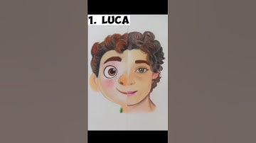 I draw✨9 DISNEY CHARACTERS✨as REALISTIC People😭|#juliagisella#drawing#artwork#viral#shorts#artist