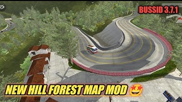 🤩Bussid 3.7.1 New Mountain Road Map Mod 🎀-Offroad map i  Bus Simulator Indonesia | Bussid Mod