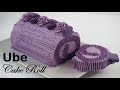 Ube Cake Roll | Purple Yam Cake
