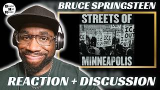 THE BOSS GOT SOMETHIN' TO SAY! Bruce Springsteen - Streets Of Minneapolis [FIRST TIME REACTION]