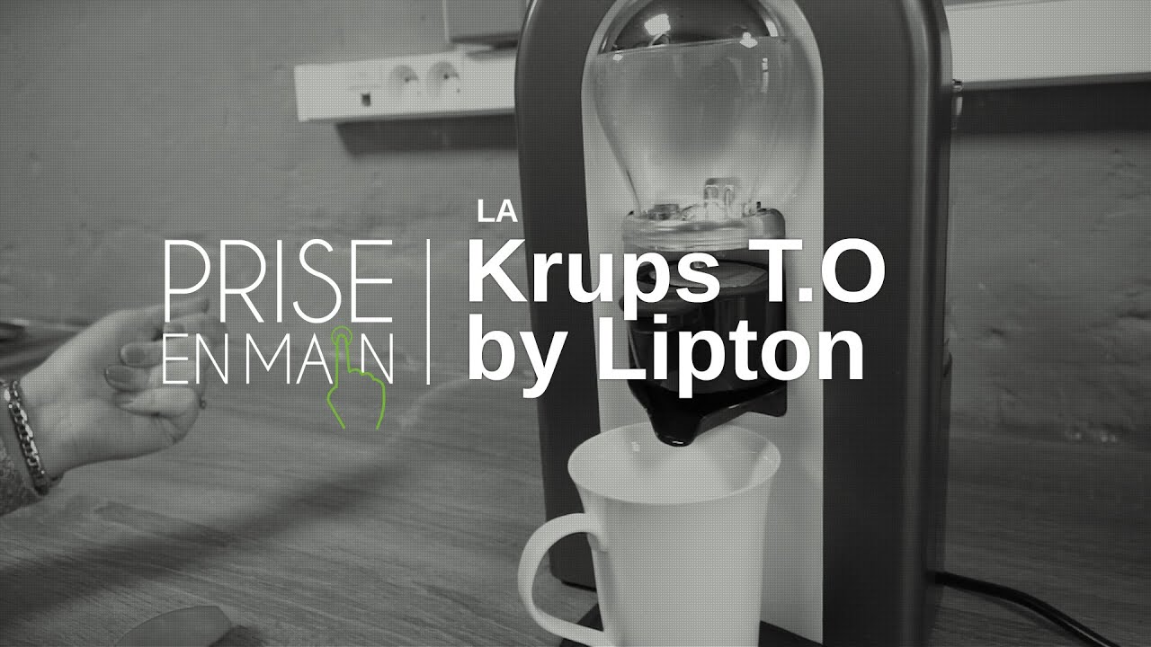 Prise en main de la machine à thé Krups T.O by Lipton - YouTube