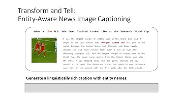 Transform and Tell: Entity-Aware News Image Captioning (CVPR 2020)