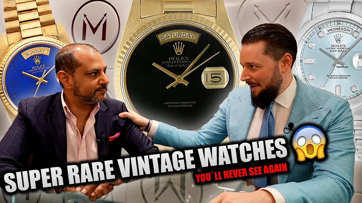 You'll never see these VINTAGE WATCHES again  Engl...