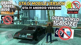 NEW!! GTA IV Mobile OpenWorld & Offline 1GB Size No Emulator | GTA IV Mobile FanMade screenshot 2