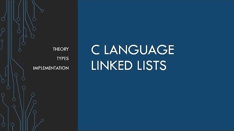 01 - LINKED LISTS THEORY