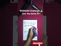 “BODMAS Challenge ⚠️ Can You Solve It” #maths #mathstricks #learnmath #easylearning