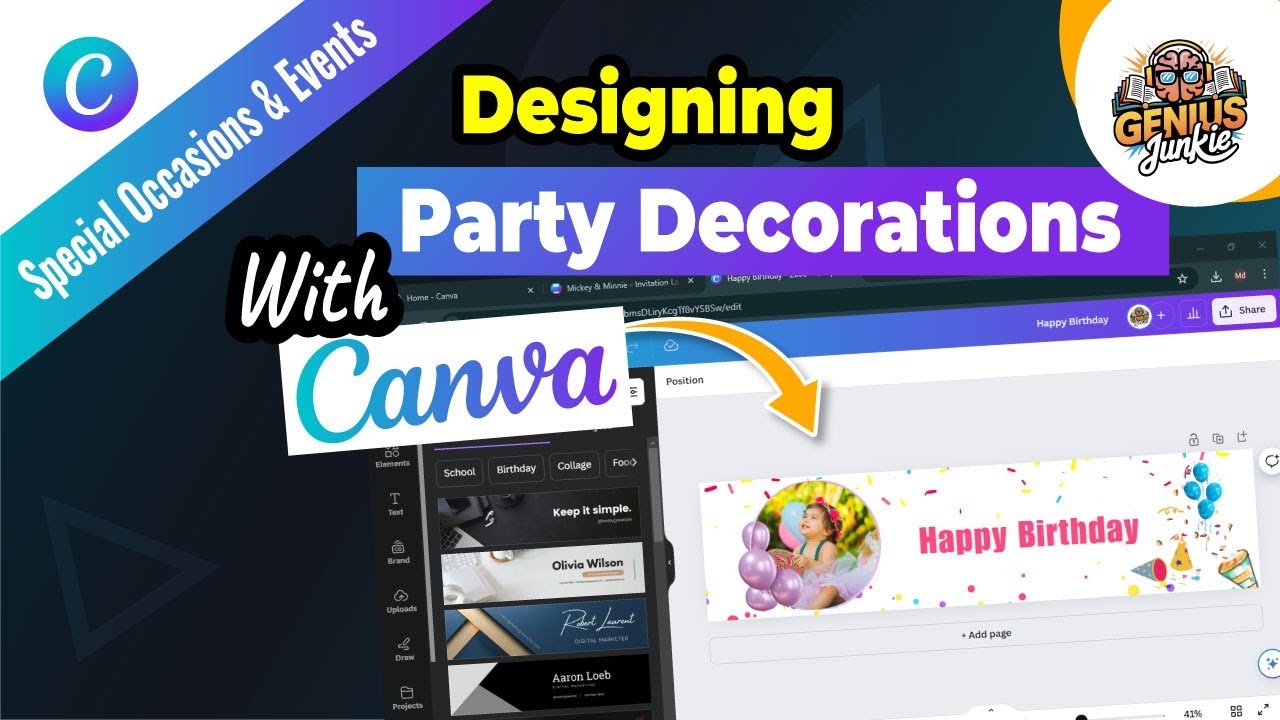 Canva Party Decorations: Design Eye-Catching Decor Easily!