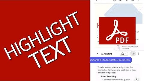 How to Highlight in Adobe Acrobat 2025?