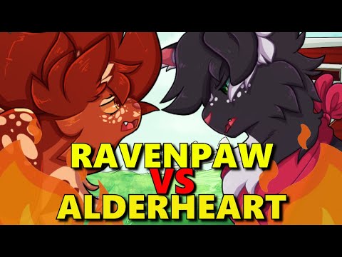 Alderheart vs Ravenpaw. Epic Rap Battles of Warriors #17