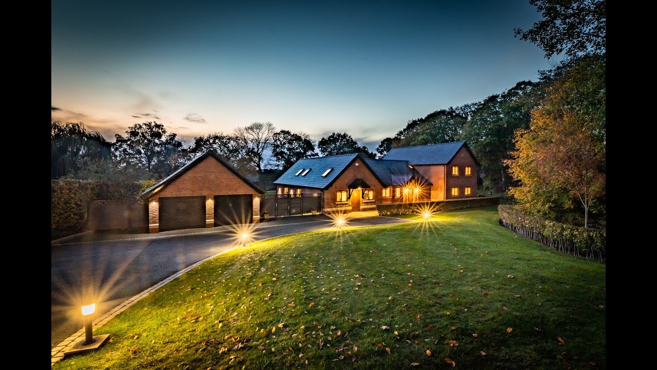 Luxury Cheshire home in Higher Whitley with a mature 1.37 acre plot YouTube