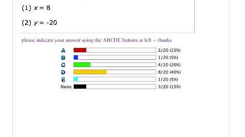 24   Thursdays With Ron   October 21, 2010   IF statements in Data Sufficiency Sentence Correction N