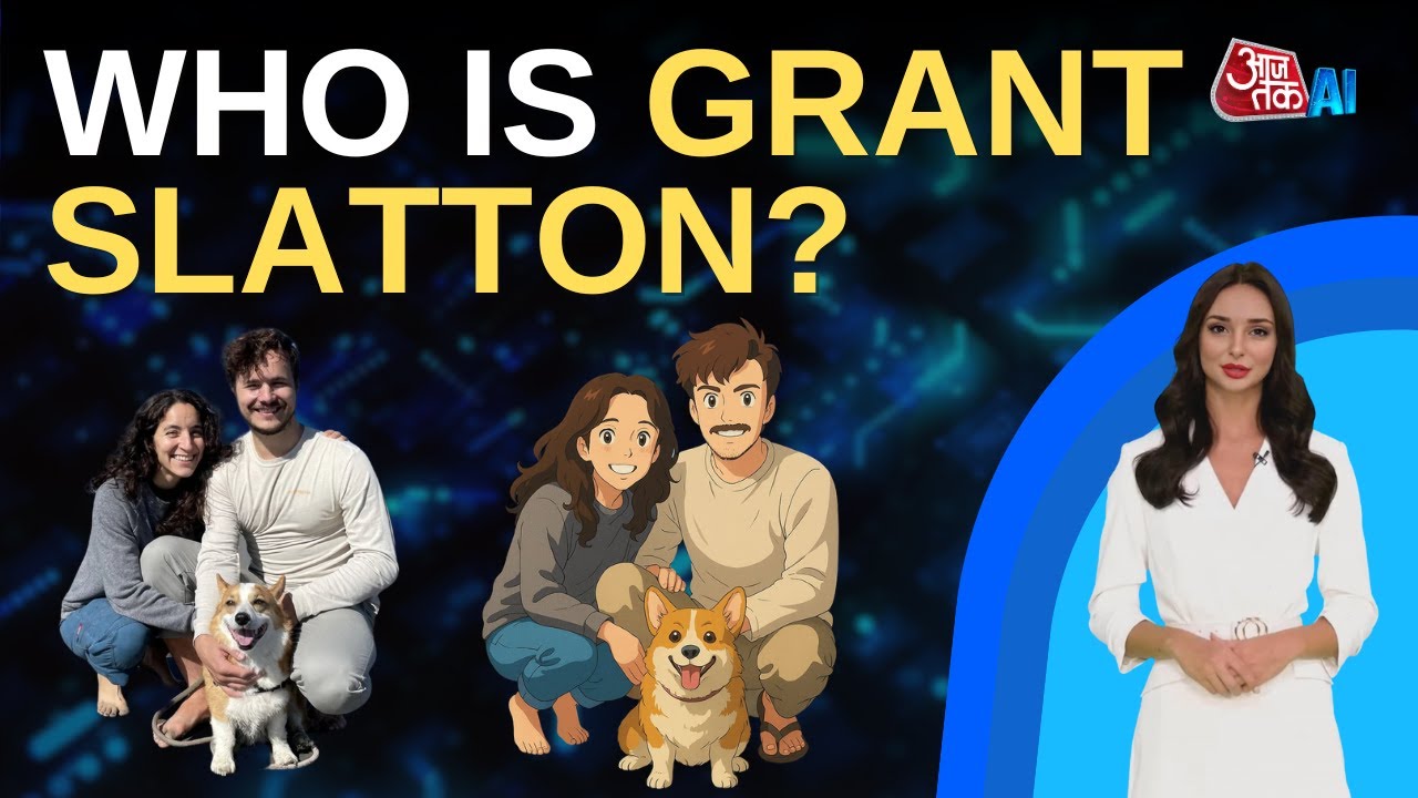 Graint Slatten Meet the Man behind Ghibli-AI trend | Grant Slatton | AajTak AI | AI ...