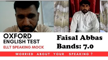 ELLT Speaking Mock Test| Oxford English Speaking Test| GK ELT
