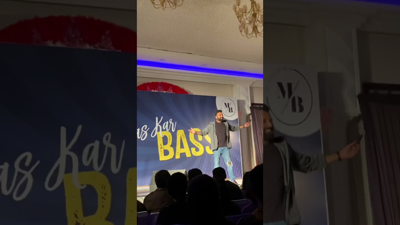 Anubhav Singh Bassi Stand Up Comedy show in Dehradun- Entry Footage # ...