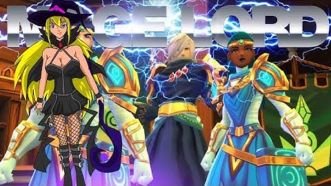 Adventure Quest 3D unlocked the Magelord gear set shop