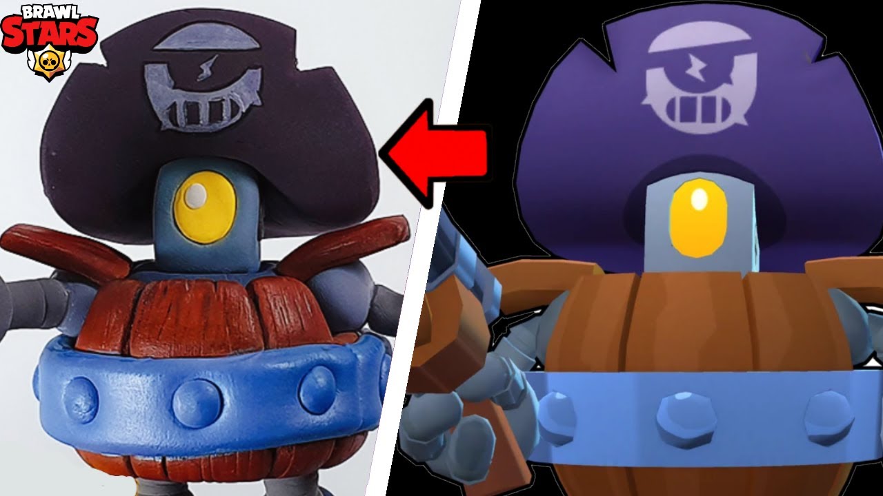 Brawl Stars Clay Art Darryl Rosa Frank Shiba Nita Black Cat Penny Youtube - darryl y penny brawl stars