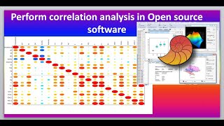 How to Perform Correlation Analysis in Past 4 Open Source Software | Statistical Analysis screenshot 1