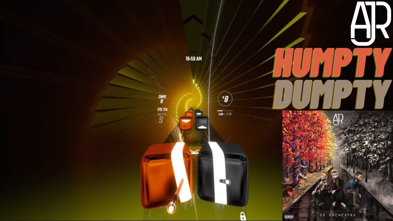 Beat Saber | AJR - Humpty Dumpty | OK ORCHESTRA (#2 Score Saber Leaderboard)