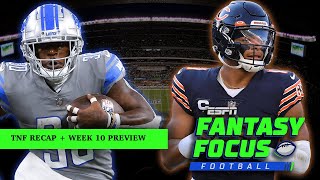 FALCONS vs PANTHERS RECAP + WEEK 10 FANTASY PREVIEW | Fantasy Focus π
