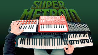 Super Metroid - The Jungle Floor (Live Synth Cover)