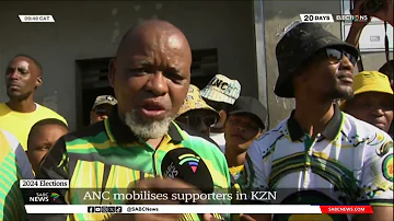 2024 Elections | ANC national chairperson Gwede Mantashe campaigns in uMhlathuze, KZN