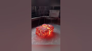 Quy trình rèn và tôi thép - Từ thép đỏ đến vật liệu siêu bền #shorts