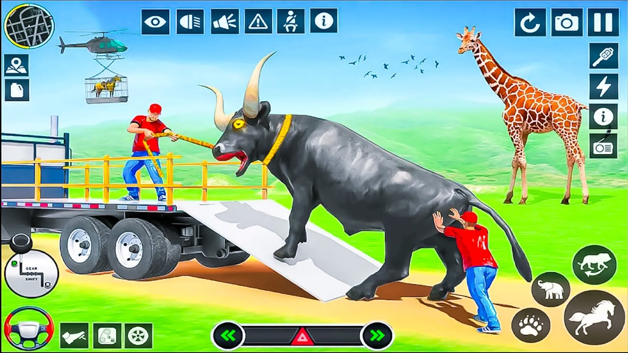 Wild Animals Transport:Truck Simulator-Easy And Smooth Controls Gameplay(Android,iOS)