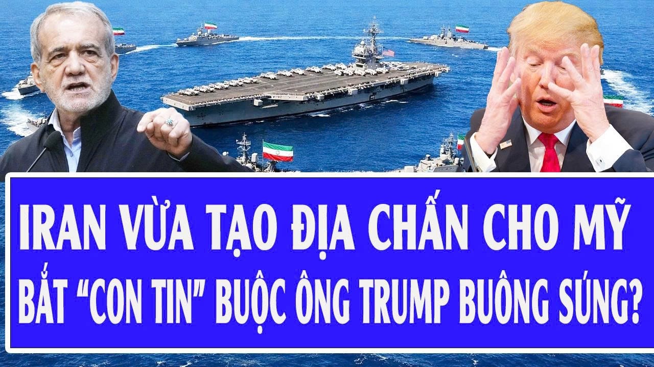 Quốc tế hôm nay 4/3: Iran vừa tạo địa chấn cho Mỹ, bắt “con tin” buộc ông Trump buông súng?