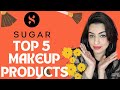 Top 5 makeup products from SUGAR Cosmetics @NitikaSawhneyOfficial @SUGARCosmetics