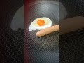 #Tender juicy one sausage, sunnysideup#satisfying cooking sunny egg, juicy sausage#short##