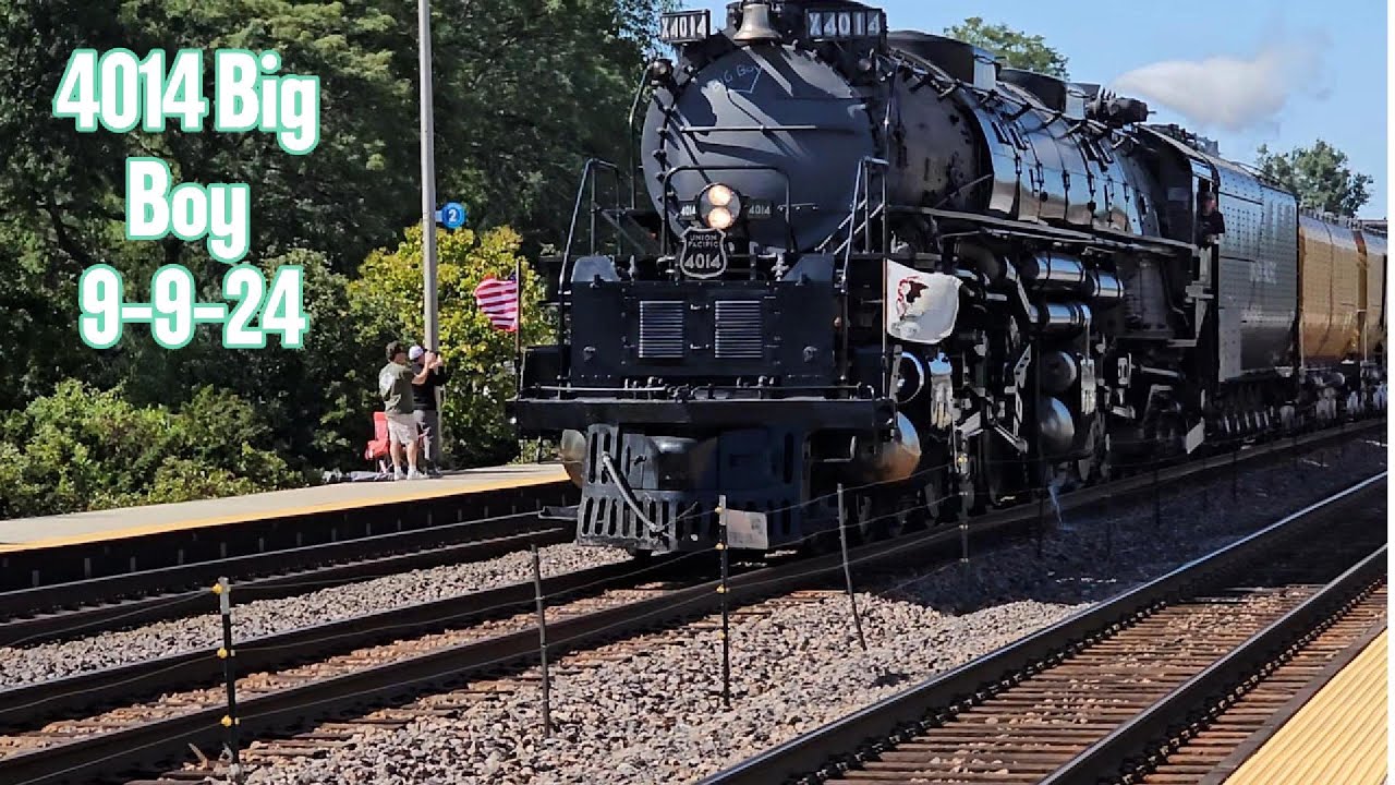Union Pacific Big Boy 4014 8-9-24 Phone Footage - YouTube