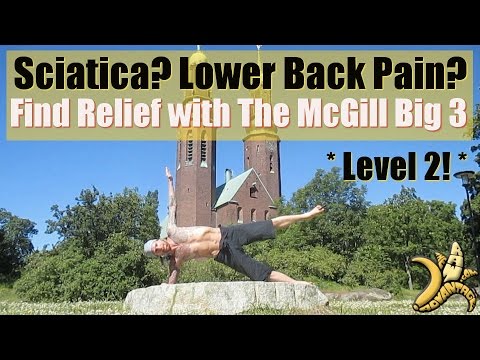 Sciatica + Lower Back Pain Cure, McGill Big Three Level  2