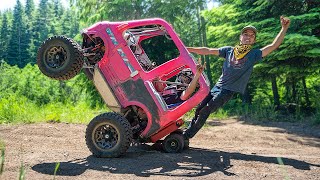 We built a Wheelie Bar and ROLLED the Dream Camper!