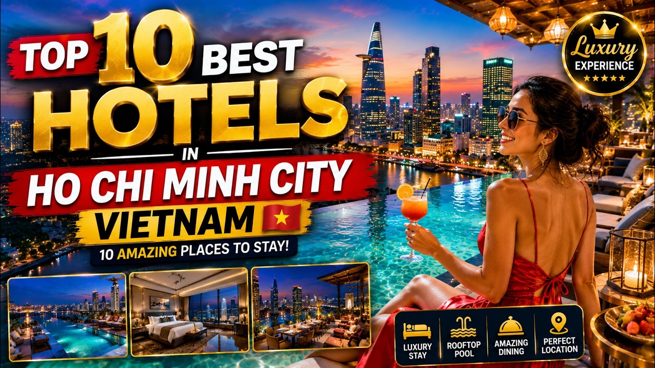 Top 10 Best Hotels in Ho Chi Minh City Vietnam 2025 - YouTube