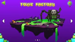 GEOMETRY DASH WORLD - Toxic Factory All Levels Complete