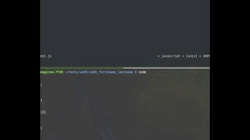 Node REPL Behaviour