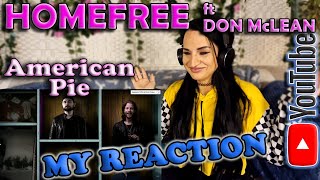 My Reaction to Home Free  American Pie ft Don Mclean